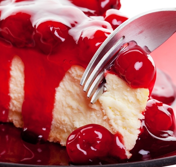 easy no bake cherry cheesecake