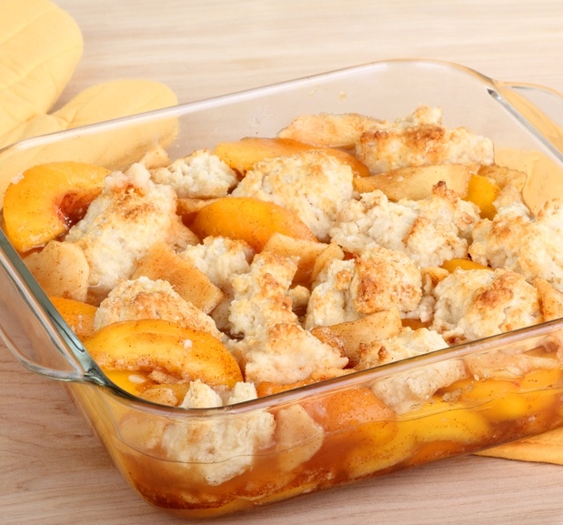 peach cobbler