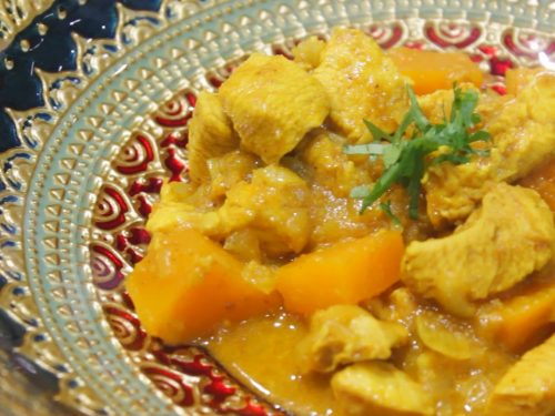 Chicken and Butternut Squash Curry Recipe