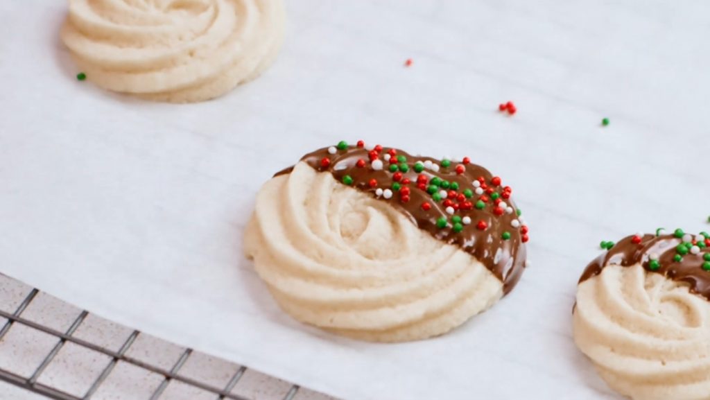 Cream Cheese Spritz Cookies Recipe