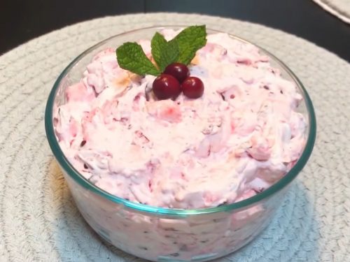 Creamy Cranberry Salad Recipe