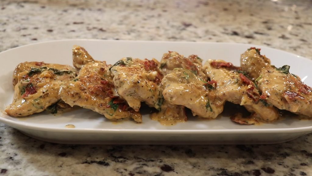 Creamy Dijon Chicken Thighs with Bacon and Spinach Recipe
