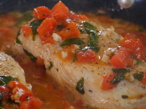 Garlic-Tomato-Basil-Chicken-Recipe