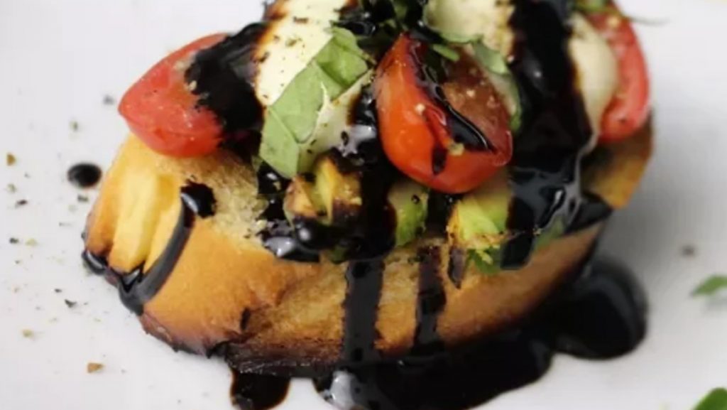 Grilled Avocado Caprese Crostini Recipe