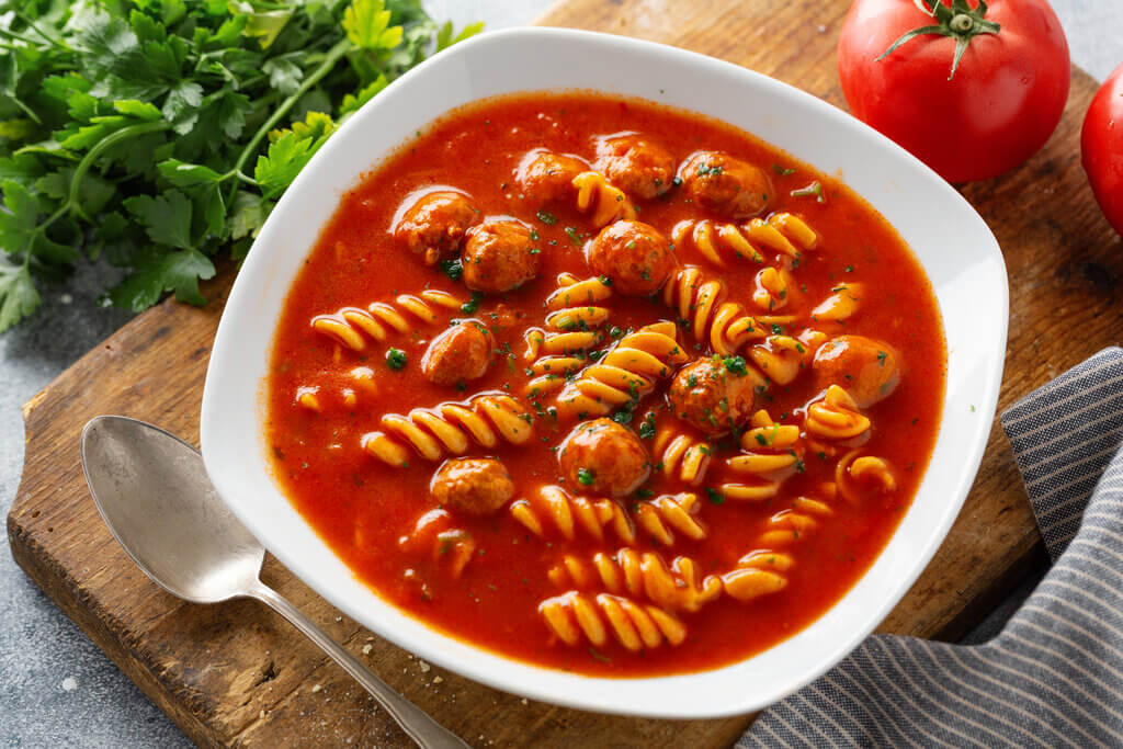 Italian Meatball Soup Recipe