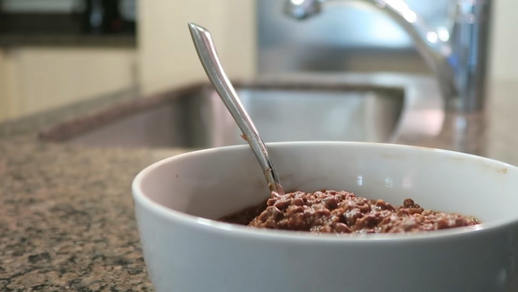 Nutella Brownie Oatmeal Recipe