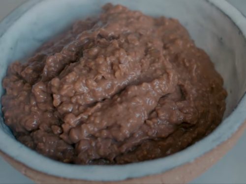 Nutella Hot Chocolate Oatmeal Recipe