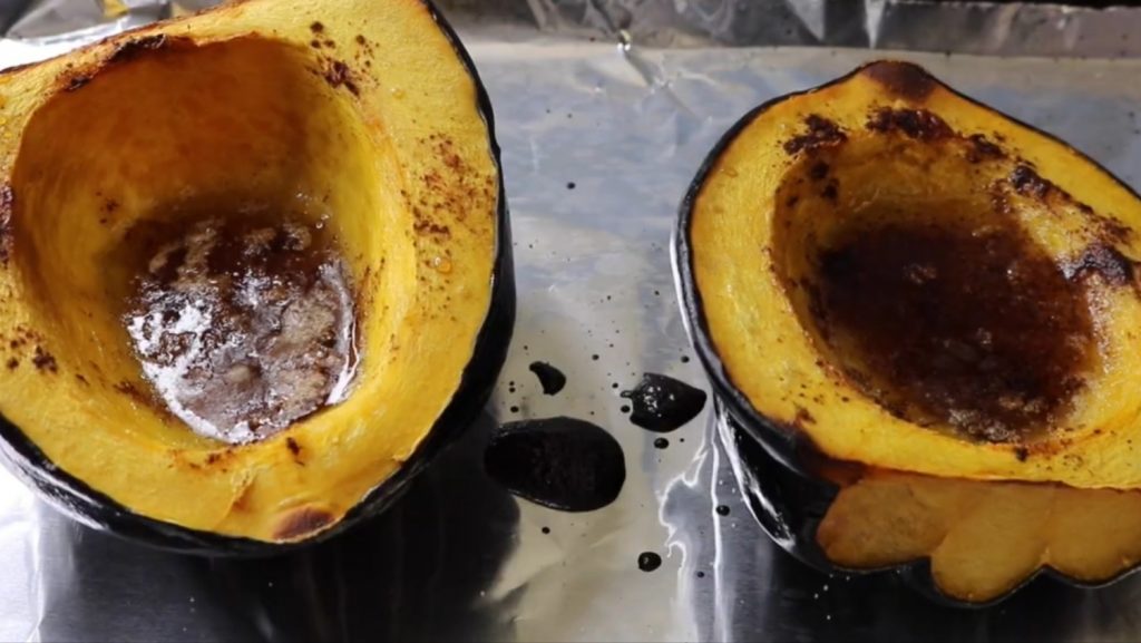 Roasted Acorn Squash with Brown Sugar Recipe