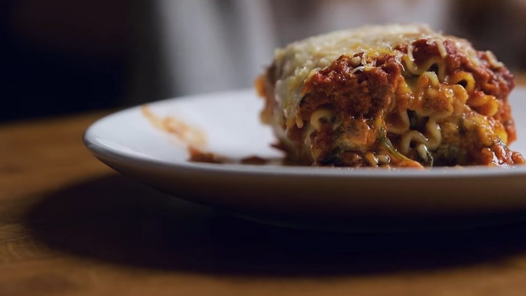 Roasted Vegetable Lasagna Roll Ups Recipe