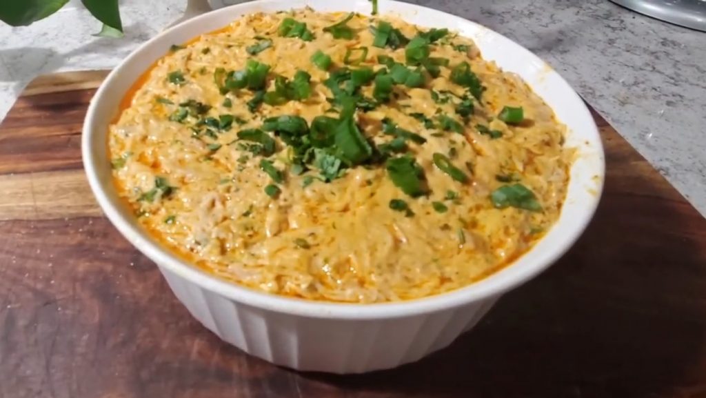 Slow Cooker Buffalo Chicken Dip Recipe