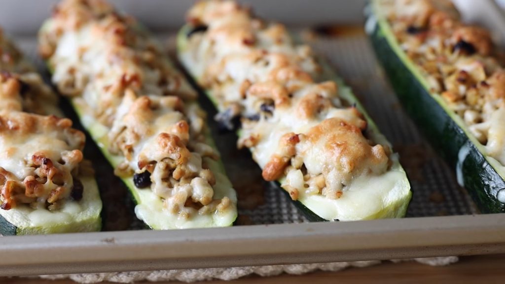 Stuffed Zucchini Boats Recipe