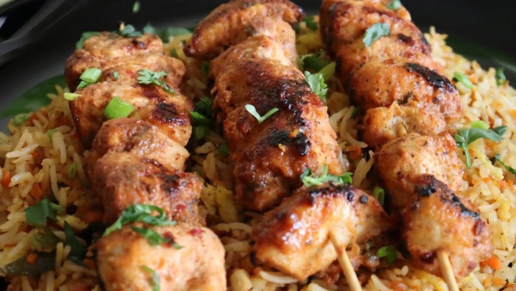Tequila Lime Chicken Kabobs Recipe