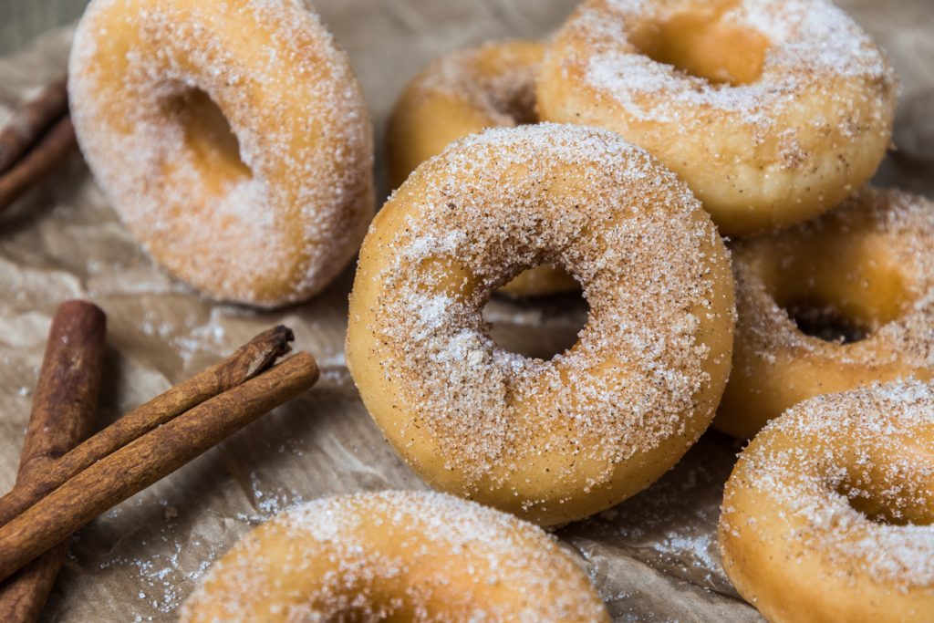 baked cinnamon sugar mini donuts recipe