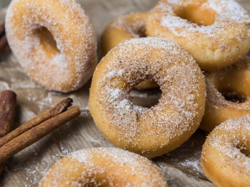 baked cinnamon sugar mini donuts recipe