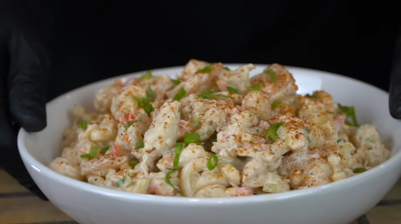 Seafood With Vegetables Salad Recipe