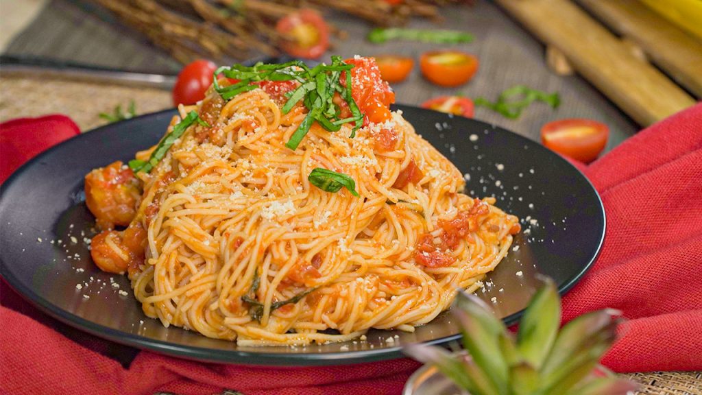 Capellini Pomodoro Recipe (Olive Garden Copycat) 