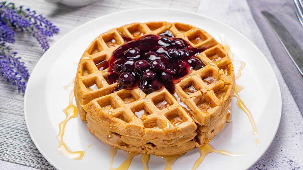 Crispy Vegan Waffles