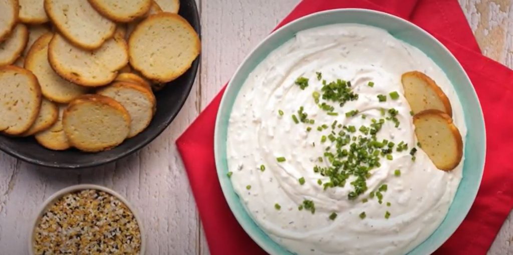 everything bagel dip recipe