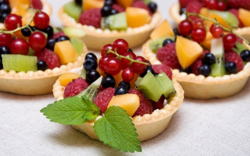fresh fruit tarts