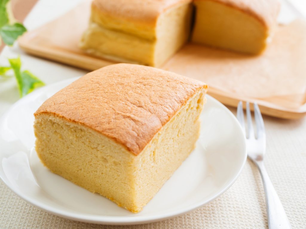 Matcha Castella Cake