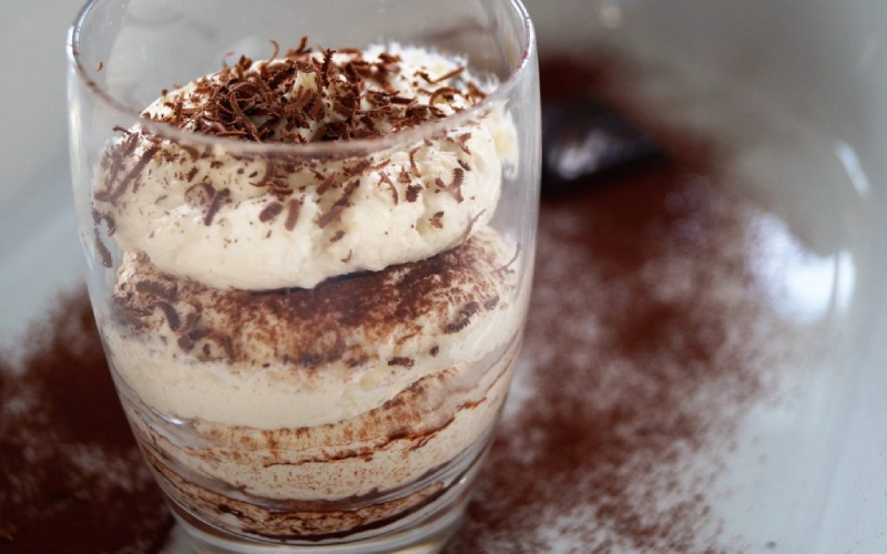 mousse tiramisu