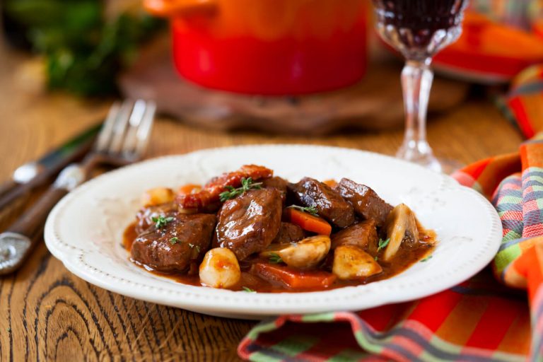 Slow Cooker Beef Topside with Red Wine Gravy Recipe