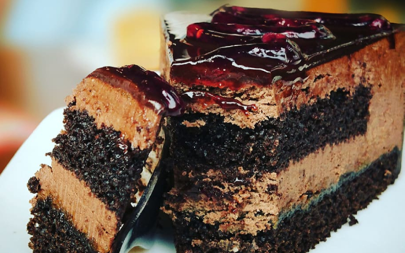 Spiced Chocolate Zucchini Cake Recipe