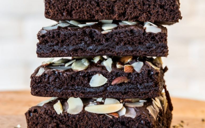 triple chocolate brownies
