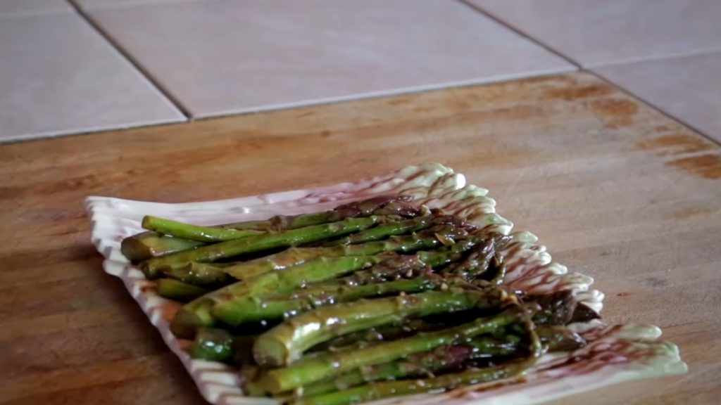 Asparagus with Dijon Vinaigrette Recipe