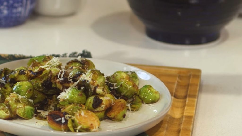 Butter Parmesan Brussels Sprouts Recipe