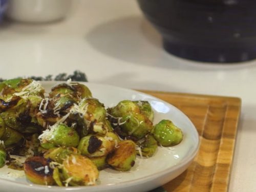 Butter Parmesan Brussels Sprouts Recipe