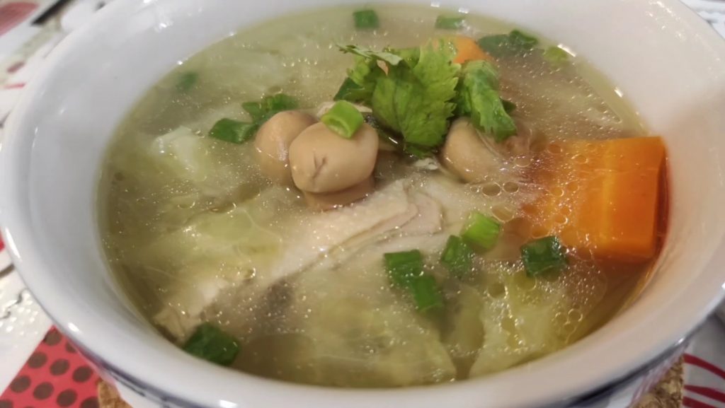 Cabbage-Soup-with-Chicken-and-Pork-Recipe
