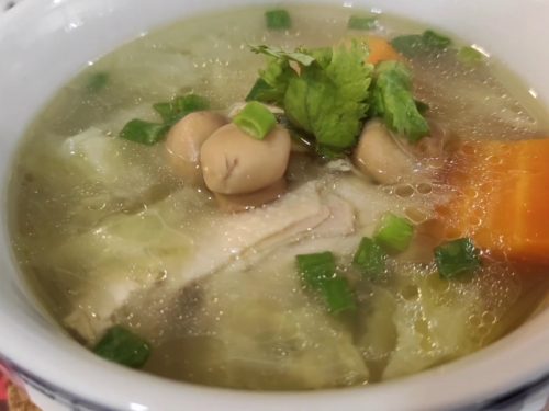 Cabbage-Soup-with-Chicken-and-Pork-Recipe