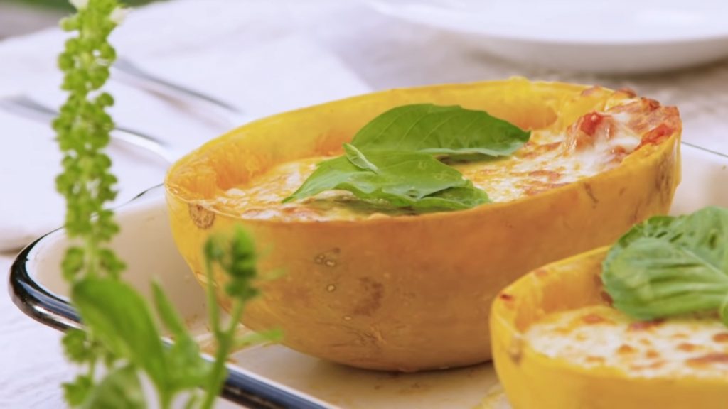 Cheesy Spaghetti Squash Bowl Recipe