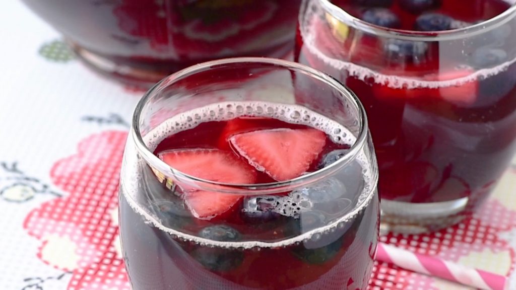 Cherry Berry Sangria Recipe