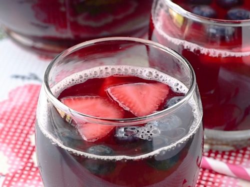 Cherry Berry Sangria Recipe