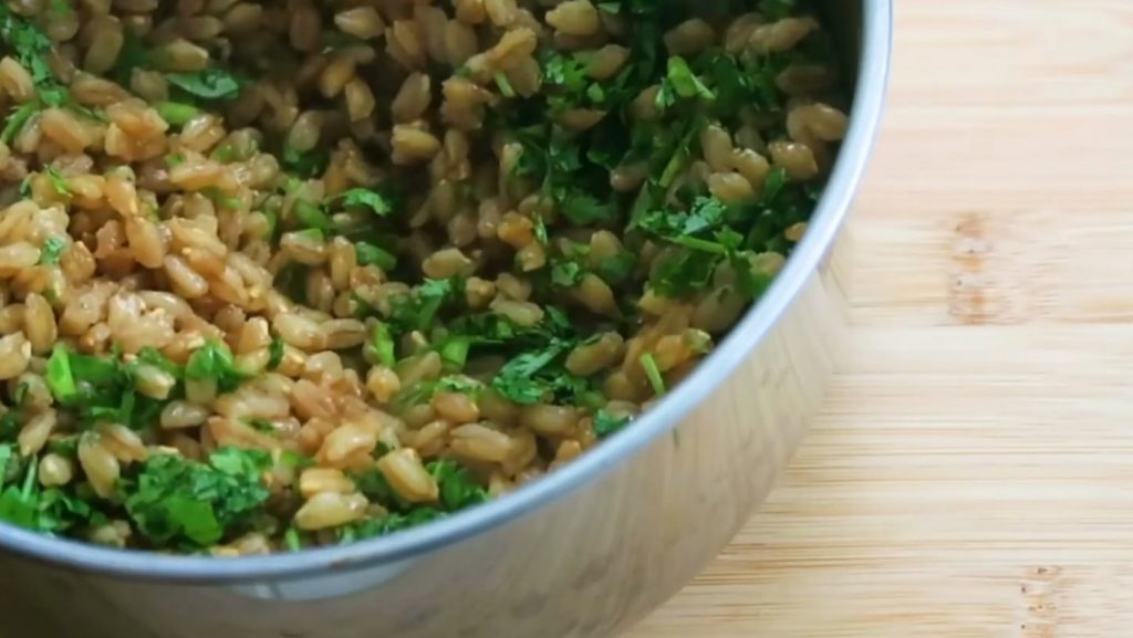 Cilantro Lime Farro Recipe