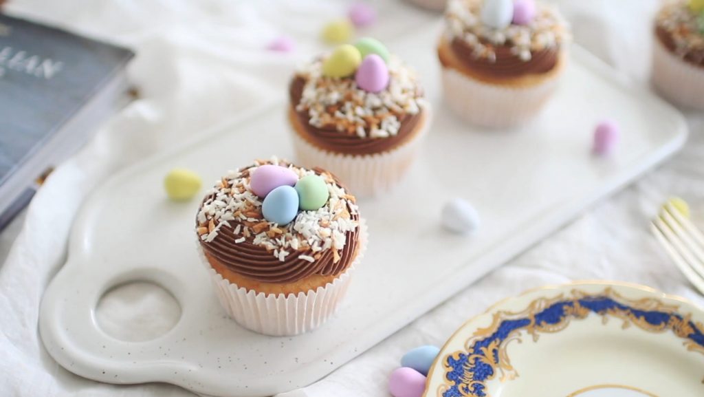 Easter Bird’s Nest Cupcakes Recipe