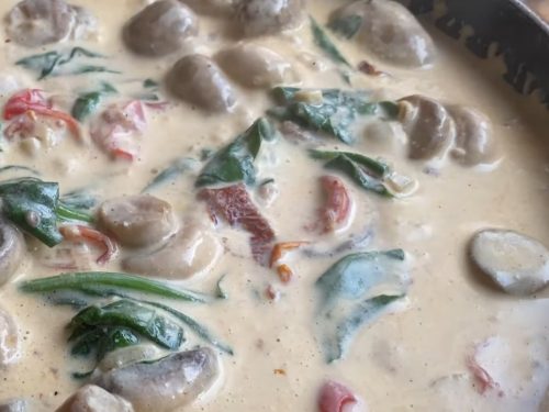 Garlic Butter Tuscan Mushrooms Recipe
