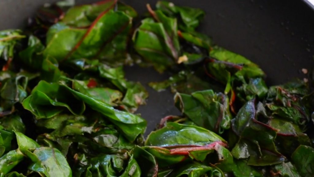 Gingered Swiss Chard Recipe