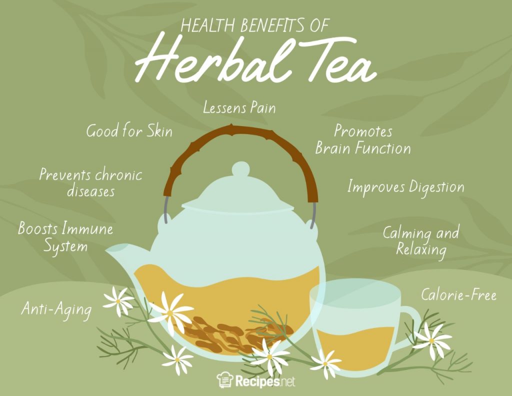 9 Herbal Tea Benefits and Best Types of Herbal Tea to Drink – Recipes.net