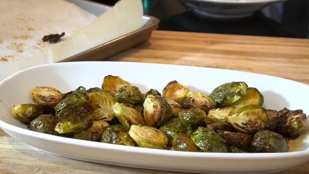 Honey Glazed Brussels Sprouts Recipe