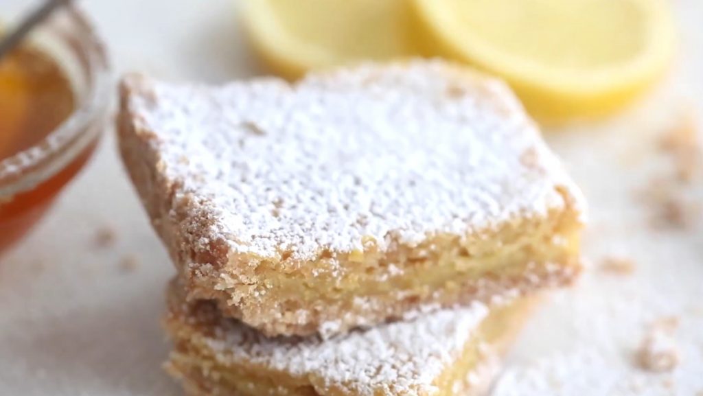 Honey Lemon Bars Recipe