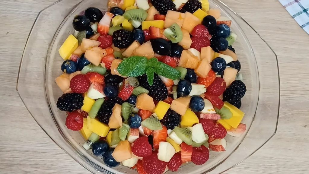 Honey Lime Fruit Salad Recipe