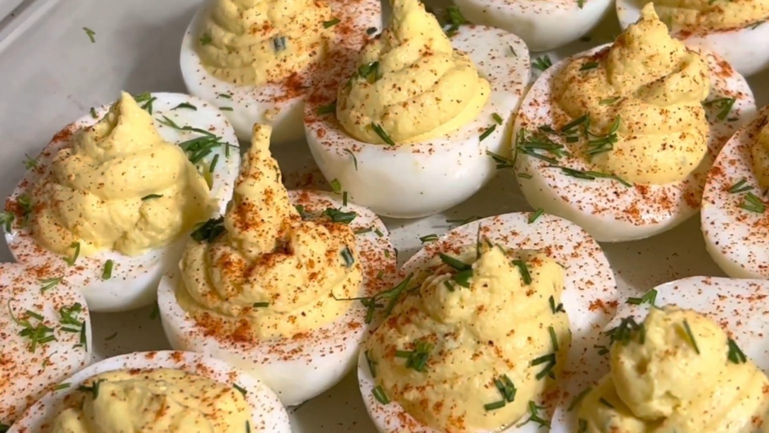 Classic Deviled Eggs with Spring Herbs Recipe