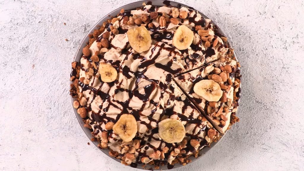 Peanut Butter Banana Refrigerator Pie Recipe