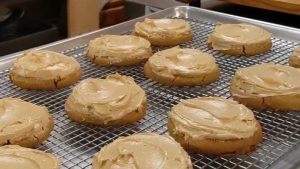 Pumpkin Cookies with Browned Butter Icing Recipe