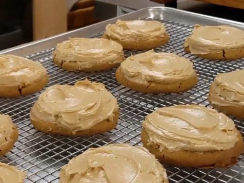 Pumpkin Cookies with Browned Butter Icing Recipe