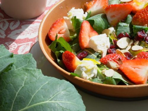 Strawberry Kale Salad Recipe