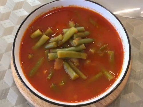 Tunisian Soup With Green Beans Recipe